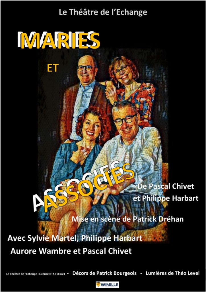 Théâtre : Mariés et Associés @ Théâtre de Montreuil-sur-Mer