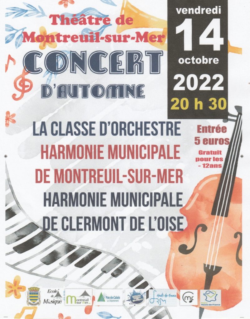 Concert d'Automne @ Théâtre de Montreuil-sur-Mer