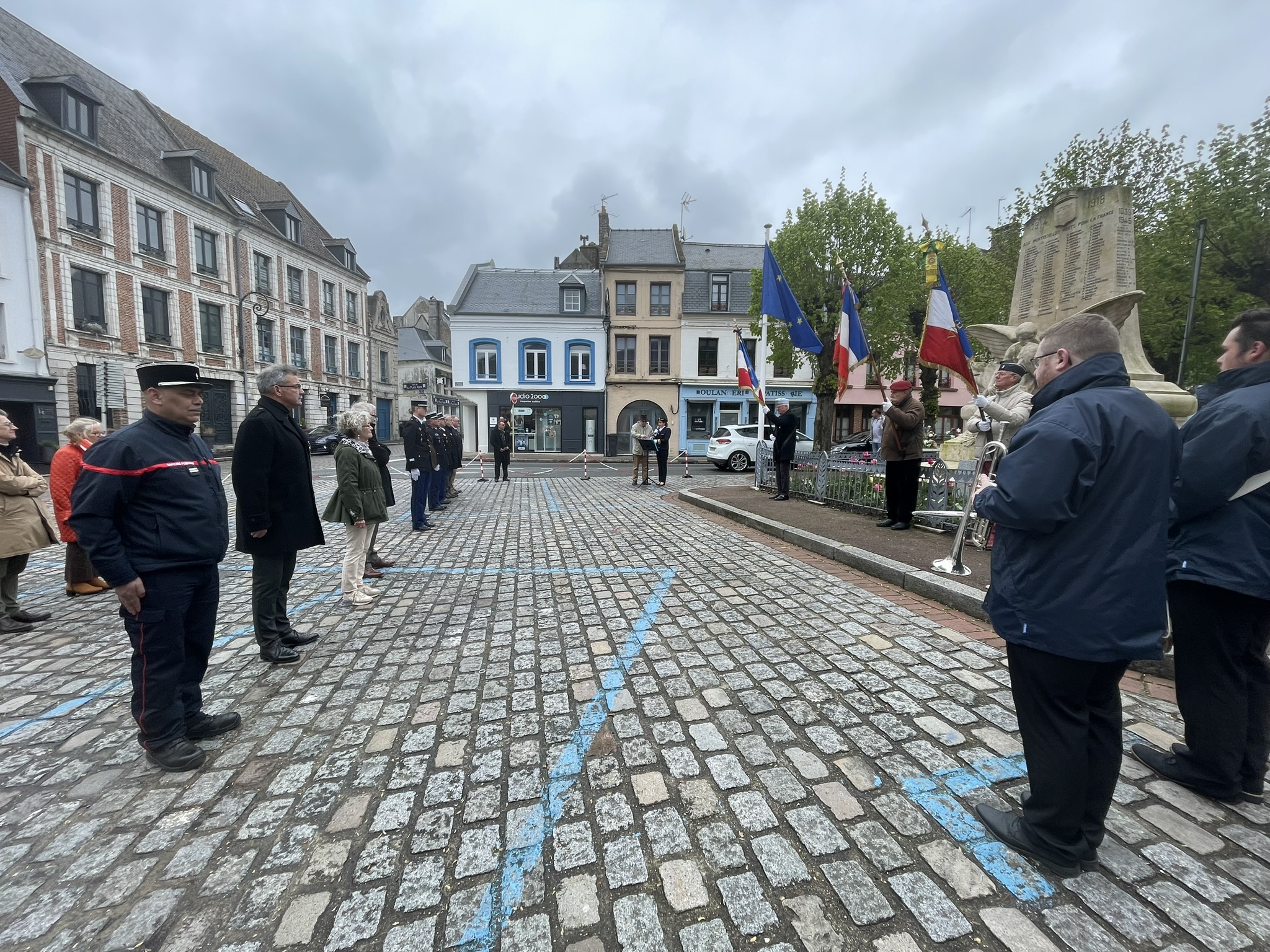 Cérémonie pour la journée nationale du souvenir des victimes de la déportation