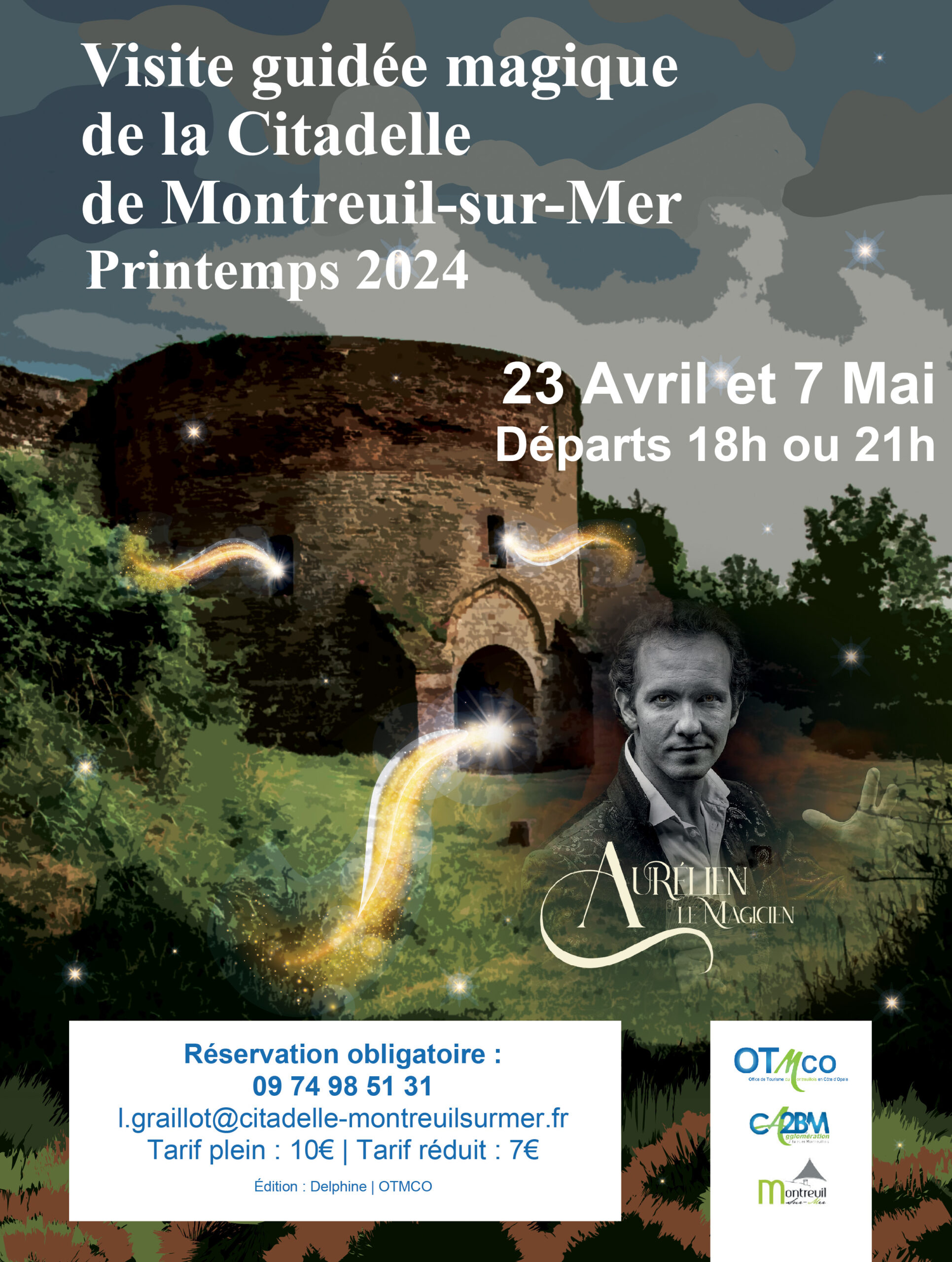Visites guidées magiques de la Citadelle de Montreuil-sur-Mer