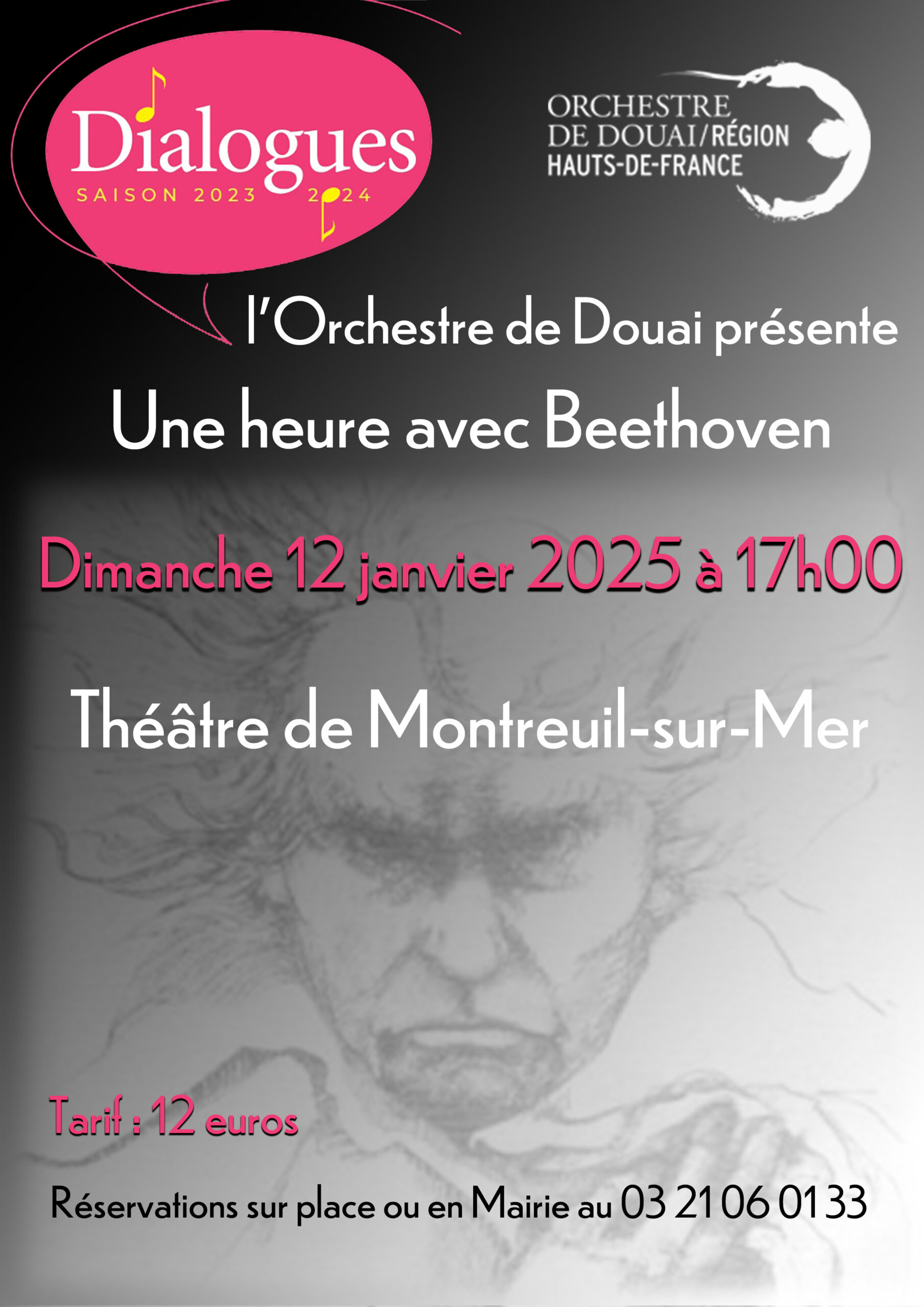 Orchestre de Douai : 1 heure avec Beethoven