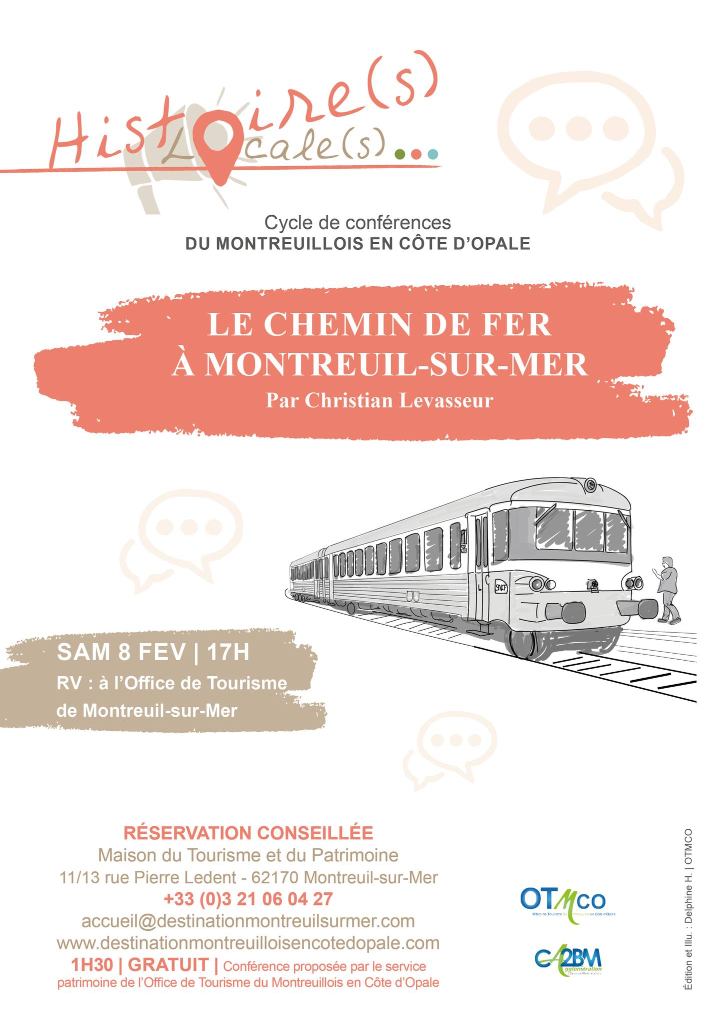 Conférence histoire(s) locale(s) : "Le chemin de fer à Montreuil-sur-mer"