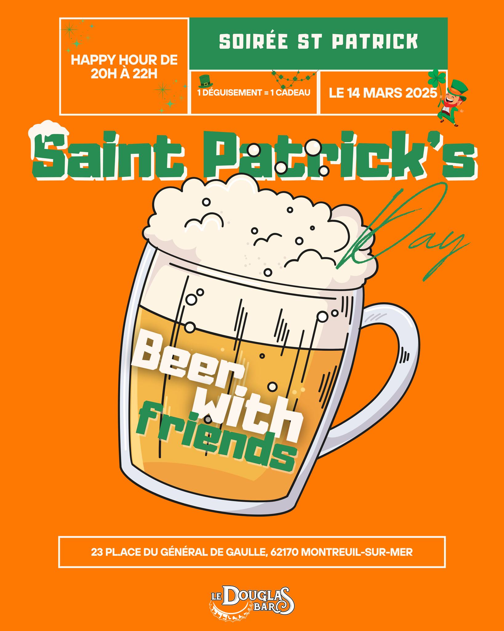 Soirée Saint Patrick Au Douglas