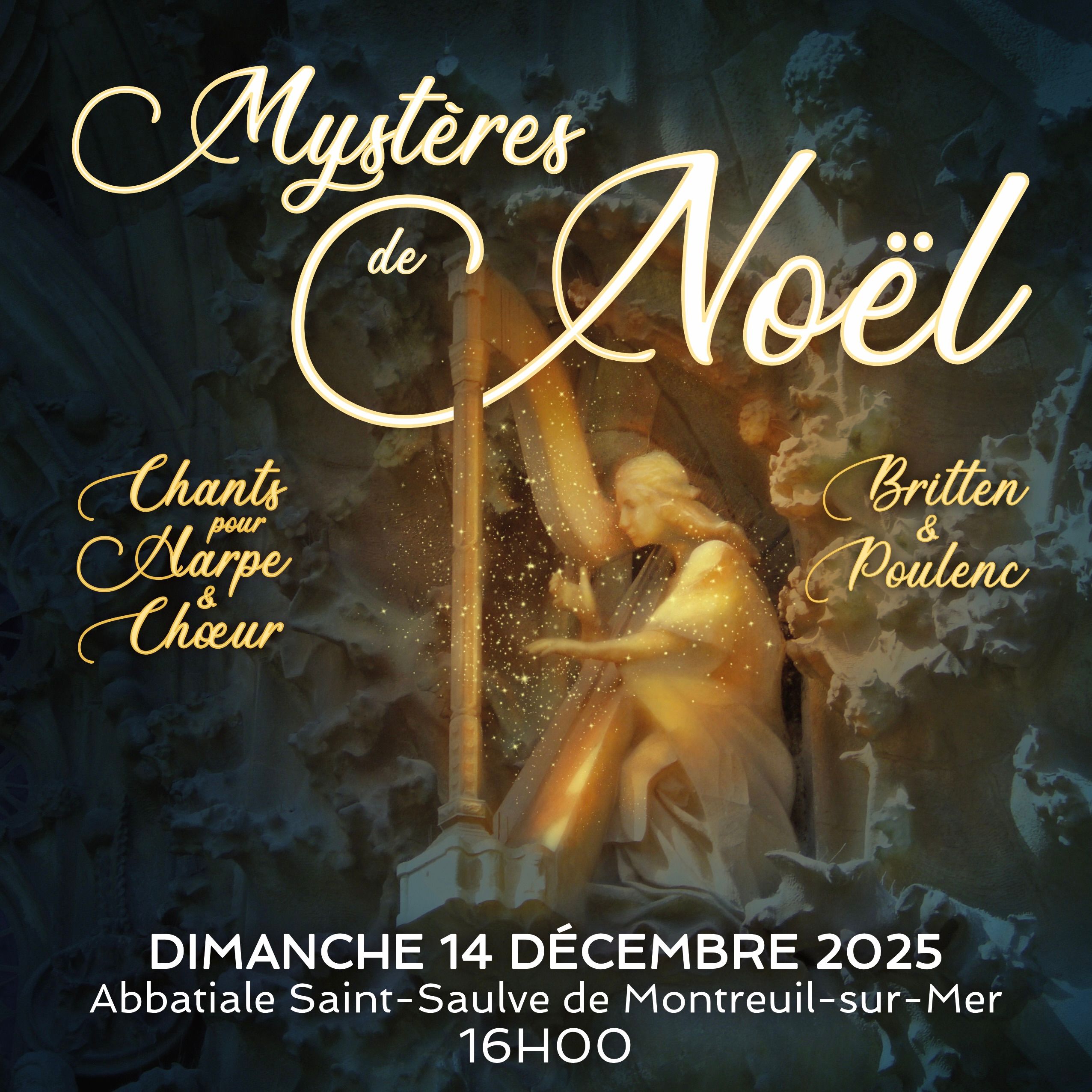 Concert "Mystères de Noël" par Chœur Diapason du Pays de Montreuil-sur-Mer
