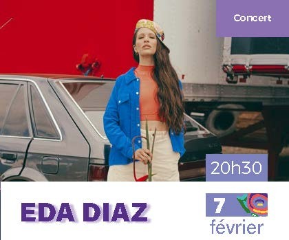 Concert Eda Diaz | Saison Culturelle de la CA2BM