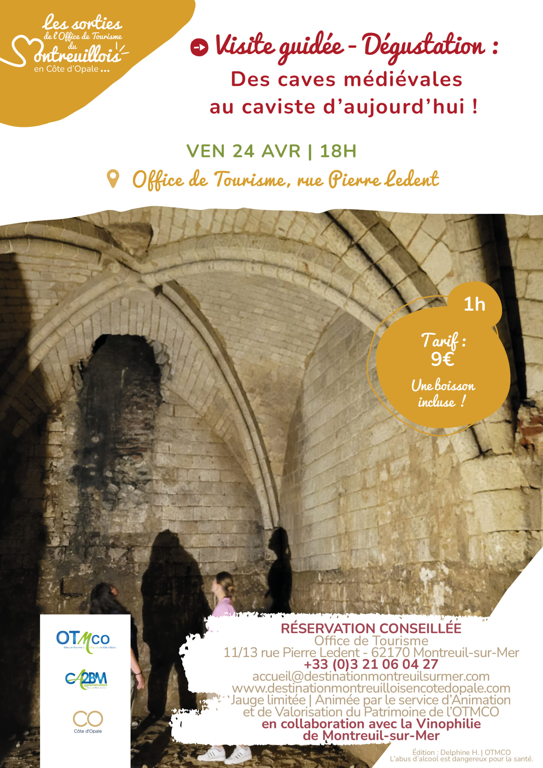VISITE GUIDÉE : DES CAVES MÉDIÉVALES… AU CAVISTE D’AUJOURD’HUI !