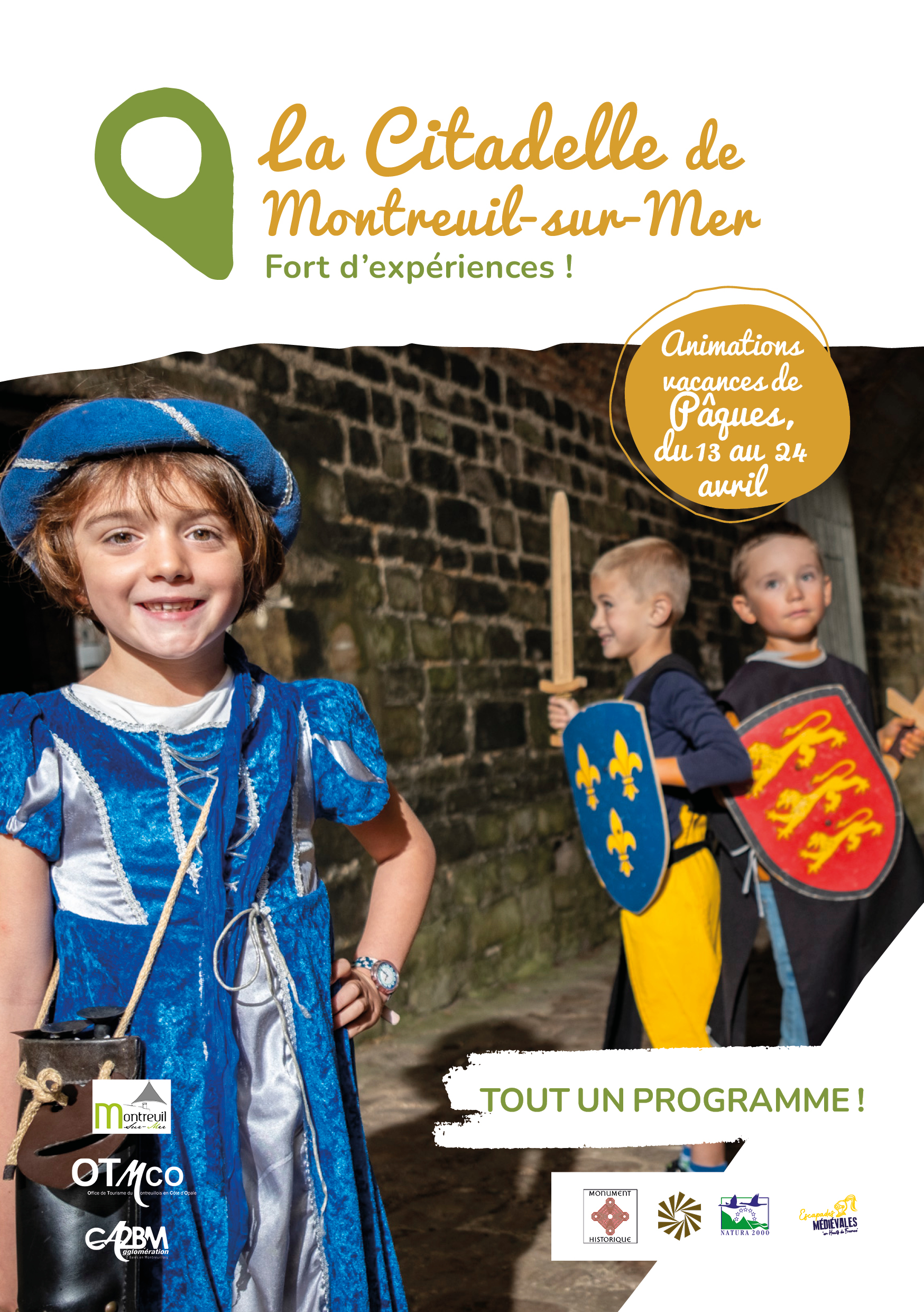 Citadelle - Animations vacances de Pâques
