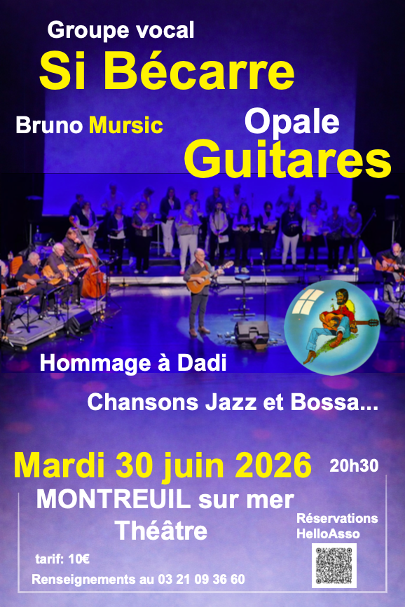 Concert "Si Bécarre" "Opale Guitares"