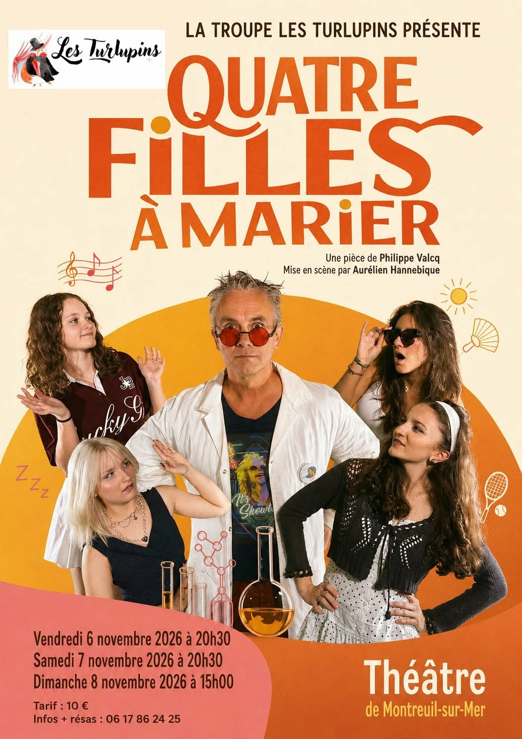 Quatre filles à marier par Les Turlupins