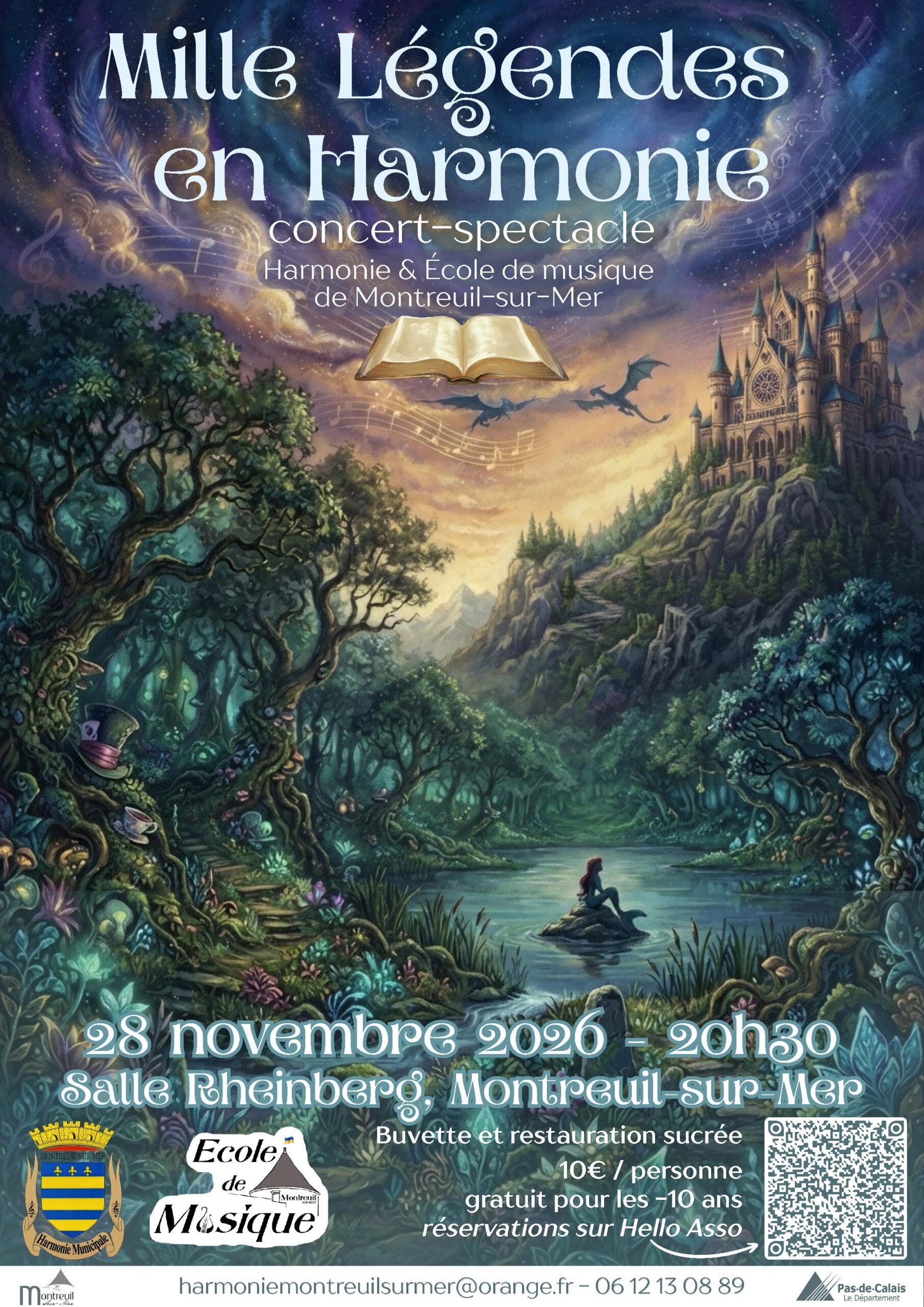 Concert - Spectacle de l'Harmonie Municipale : Mille Légendes en Harmonie