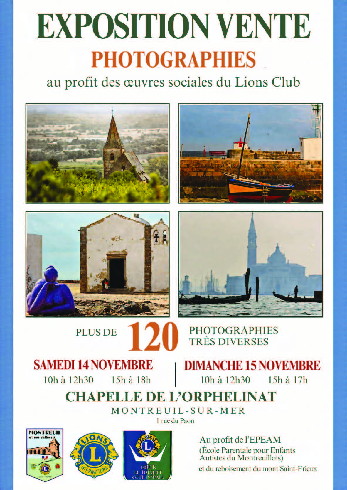 Exposition-vente de photographies du Lions Club